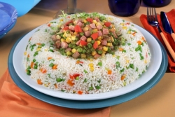 Preparar Corona mexicana de arroz