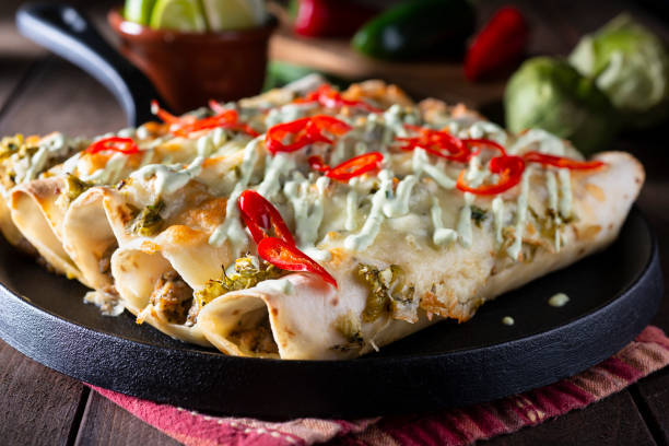 Enchiladas con huevo