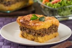 Preparar Pastel de plátano maduro y carne