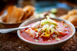 Preparar Pozole rojo de Jalisco