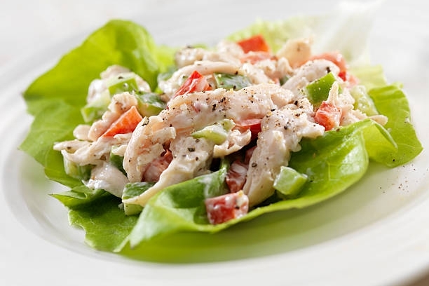 Ensalada de pollo 