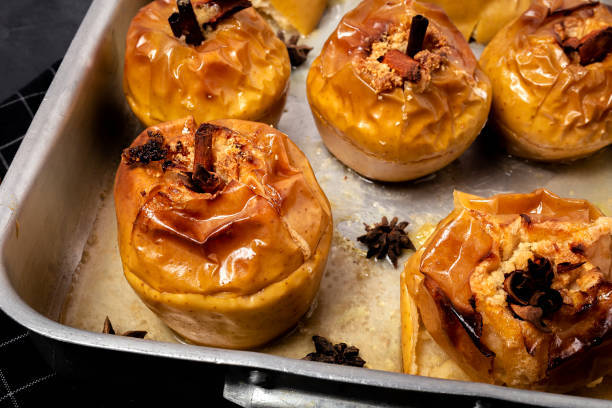 Manzanas asadas