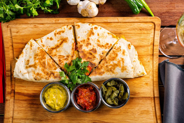 Quesadillas de bacalao