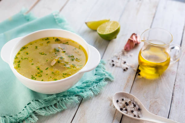 Sopa de pollo de la abuelita