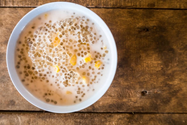 Sopa de tapioca y papa